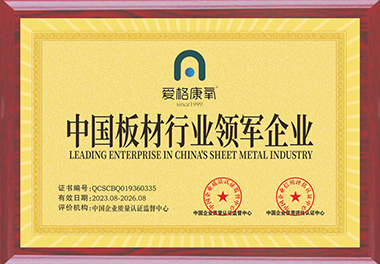 中国板材行业领军企业